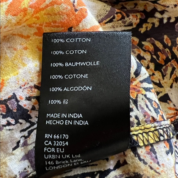 We The Free Floral Cool Meadow Peasant Blouse - Picture 8 of 9